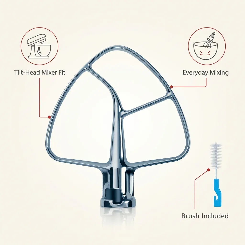 Mixer Paddle Attachment Explained: A UK Buyer's Guide